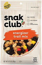 Snak Club Energizer Trail Mix, Gluten Free, 6.75-Ounces, 6-Pack