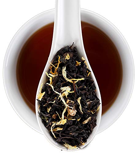 Elmwood Inn Fine Teas, Peach Black Tea, 16-Ounce Pouch