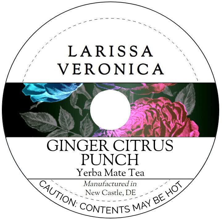 Ginger Citrus Punch Yerba Mate Tea (Single Serve K-Cup Pods) (12 pods, ZIN: 578326) - 2 Pack