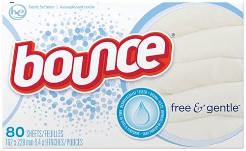 BOUNCE FREE SHEETS 80CT 9/CS