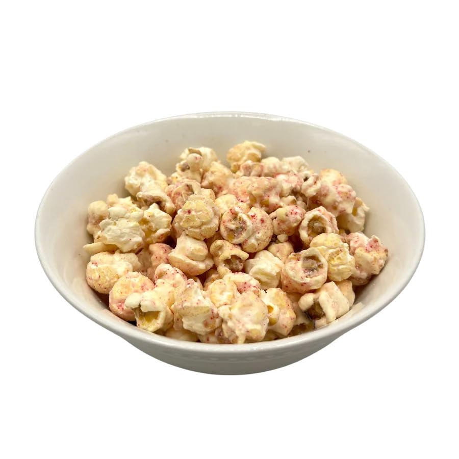 Minty, Salty, Sweet Kettle Corn in White Chocolate & Peppermint | 5 oz. | Grand Island, NE | Gold Dust