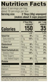 365 by Whole Foods Market, Organic Microwave Popcorn, 10.5 Ounce