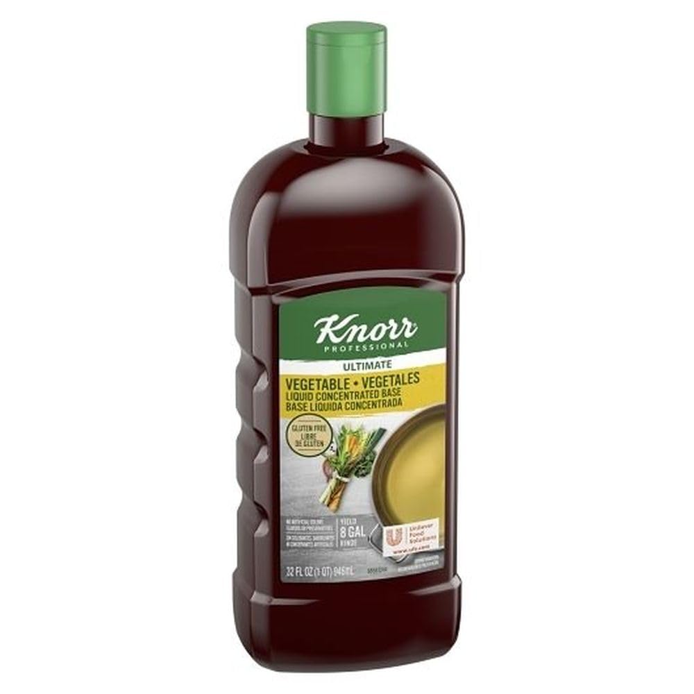 Knorr Vegetable Liquid Concentrated Base 32 ounce - 4 per case.