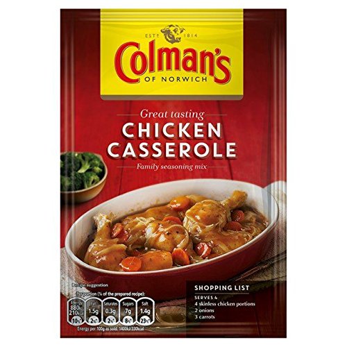 Colman's Chicken Casserole Recipe Mix 40g - Pack of 2