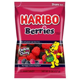 Haribo Gummi Candy, Berries, 5 Ounce