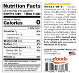 Mrs Taste Sugar Free American Burger, Zero Calories, Zero Sodium, Zero Sugar, High Fiber, Keto Friendly, Paleo Friendly, Condiments and Sauces (11 oz