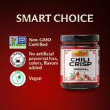 Lee Kum Kee Original Chili Crisp (7 oz - 1 Pack), Savory & Spicy | Vegan | Perfect for Dipping, Stir-Frying, Drizzling, Noodles, Rice Bowls, Toasts