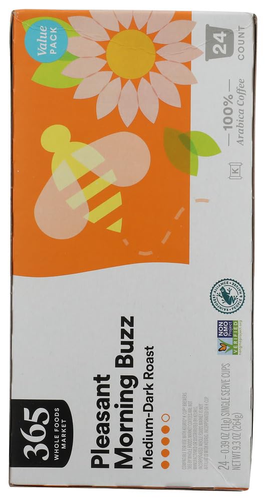 365 by Whole Foods Market Pleasant Morning Buzz Value Size Coffee Capsule, 9.3 OZ
