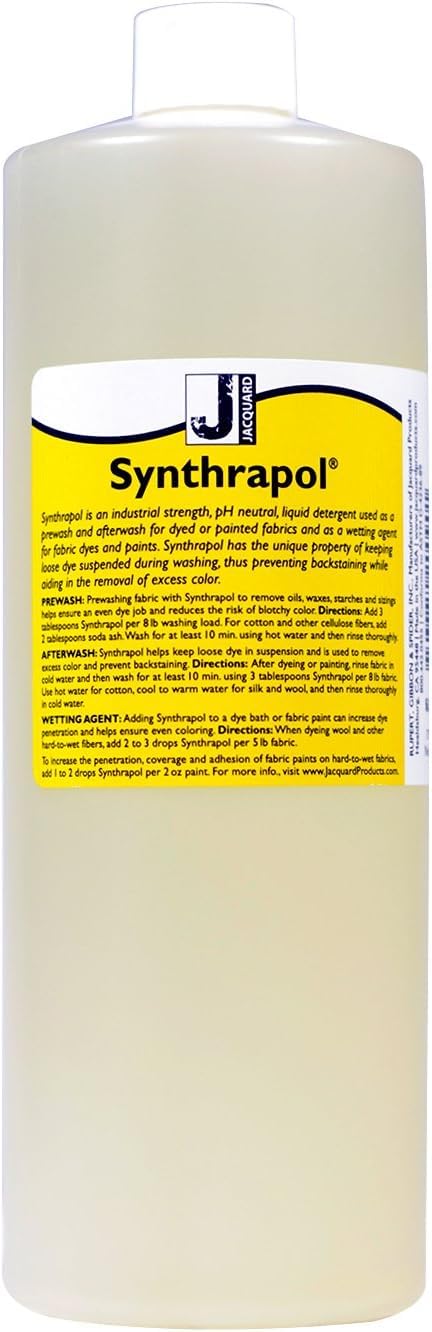 Synthrapol by Jacquard, Industrial Strength, Ph Neutral Detergent, 1 Quart