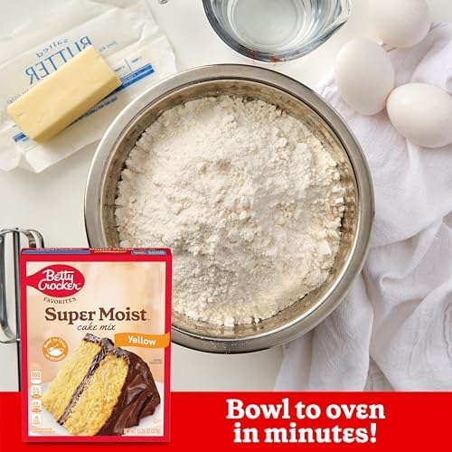 Betty Crocker Favorites Super Moist Yellow Cake Mix 13.25 oz (Pack of 4)