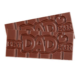Best Dad Ever 3D Bar, 2 PACK - Vegan, Dairy & Nut Free, Allergy Friendly