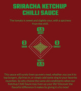 Crying Thaiger Sriracha Ketchup Chili Sauce in Squeeze Bottle 18.6 Ounce, Vegan, Gluten Free, Non-GMO, from Thailand (Pack of 1)