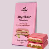 Angel Hair & Dubai Chocolate Gift Set - Premium 12-Bar of 170g and 200g Gourmet Collection | Pistachio Kataifi, Cotton Candy & Raspberry Cream Luxury