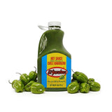 El Yucateco Green Habanero Hot Sauce, Authentic Mexican Chile Habanero Sauce, 8 fl oz (240 ml), Gluten Free (Half Gallon)