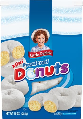 Little Debbie Powdered Mini Donuts, 10.0 OZ Bag