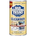 Bar Keepers Friend Powder Cleanser (12 oz - 4-pack) - Multipurpose Cleaner & Stain Remover - Bathroom, Kitchen & Outdoor Use - For Stainless Steel