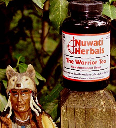 Nuwati Herbals - The Warrior Herbal Loose Tea Blend - Antioxidant Shield Against Free-Radicals, 6 Ounces