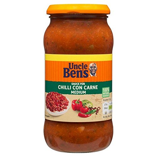 Uncle Ben's Chilli Con Carne Medium Sauce 450g - Pack of 2