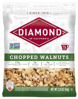 Diamond of California Chopped Walnuts, 2.25 oz, 1 Count