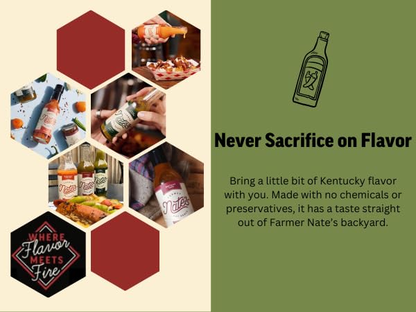 Farmer Nate's 1815 Special Reserve Hot Sauce - Gourmet Indian-Inspired Blend with Ghost Pepper, Chickpeas, Curry & Spices - Small Batch, Bold & Creamy