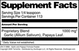 Garlic and Papaya Formula Powder (4 oz, ZIN: 513968) - 3 Pack