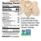 Brothers All Natural Freeze Dried Fruit Crisps, Fuji Apple & Cinnamon, 0.35 Oz (Pack of 24), Made with 100% Fruit, Gluten Free, Soy Free, Vegan