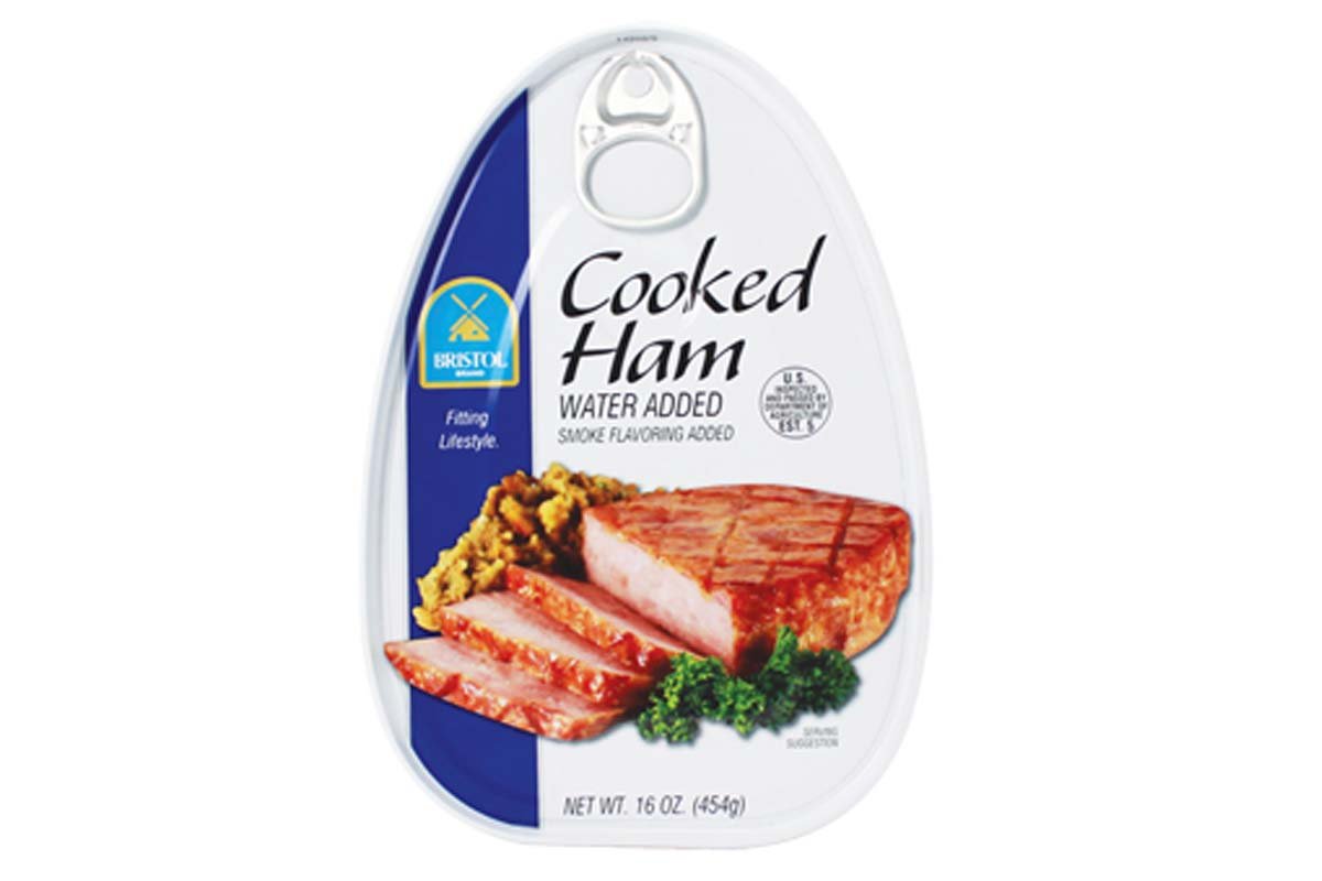 Cooked Ham (Smoke Flavoring) - 16oz (Pack of 3)