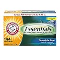 Arm & Hammer Essentials Dryer Sheets, Mountain Rain, 144 Sheets/box