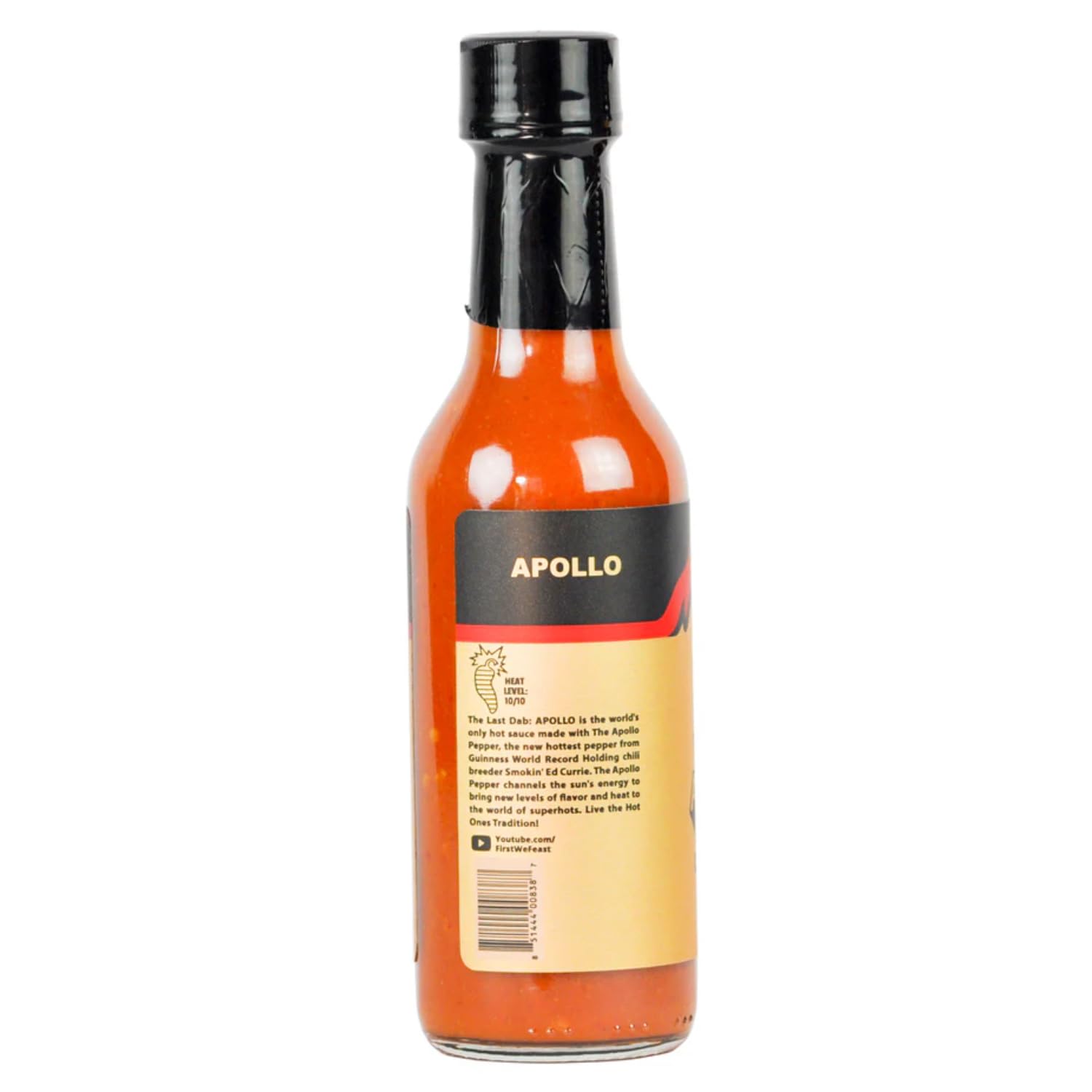 Hot Ones The Last Dab Apollo Hot Sauce Made With Natural Ingredients & Extra Hot Flavors, The Only Hot Sauce In The World Made With The Apollo Pepper