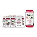 Sati Soda Berry - Natural Energy Soda with Yerba Mate & Guayusa - Low Sugar (9g), Organic, Clean Caffeine Sparkling Drink -Low caffeine (1/4 cup