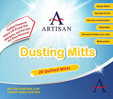 Artisan DUSTING MITT Replaces Microfiber Dusting Cloths, Dust Wipes, Feather Dusters. Grabs and Locks in Dust, Pet Hair, and Allergens for The Best