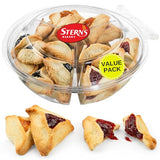 Hametaschen Cookies | Shortbread Cookies Filled with Apricot, Prune & Raspberry Jam | Purim Gifts | Mishloach Manot | Kosher, Dairy Free & Nut Free |
