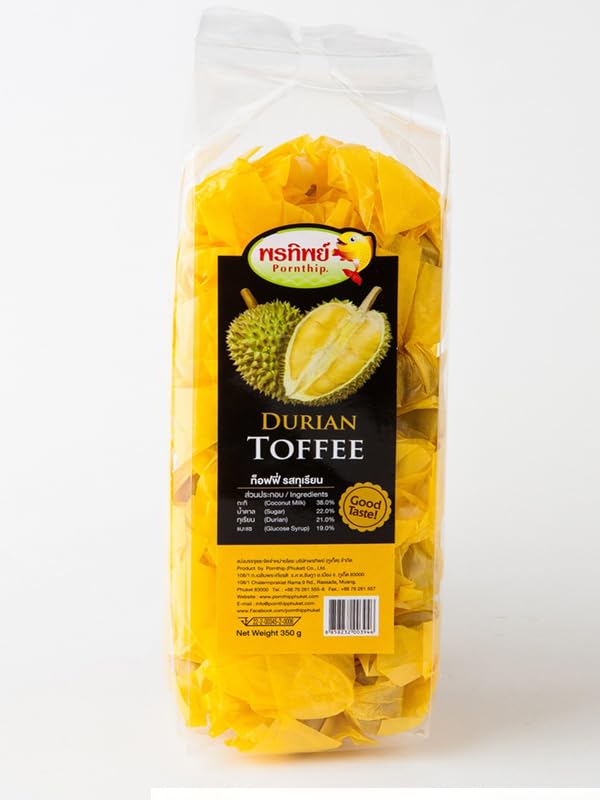 Pornthip Brand, Durain Toffee Good Taste 350g