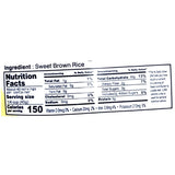 Brown Sweet Rice Sweet Sticky Rice Glutinous Short Grain Brown Rice in Fibers and Minerals ???? 4lb
