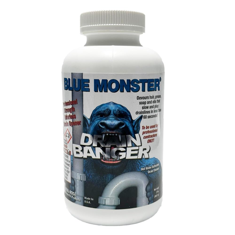 Blue Monster Drain Banger Drain Cleaner 2 lbs. - 2 Pack