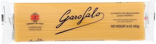 Garofalo - Premium Durum Wheat Semolina Capellini, Angel Hair Pasta, Italian Made, Bronze-Drawn, Al-Dente, One-Ingredient Pasta (2 pack)