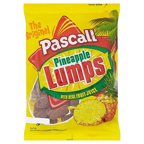 Pascall Pineapple Lumps 140g - Pack of 6