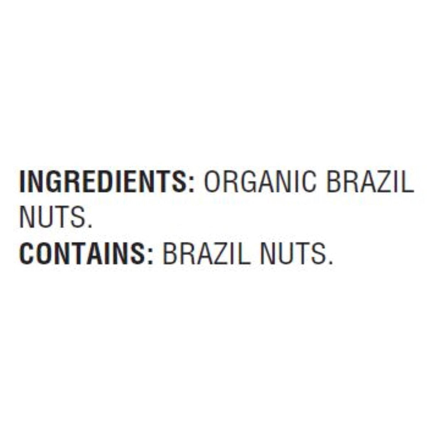 Woodstock Farms Organic Brazil Nut, 8.5 Ounce - 8 per case.