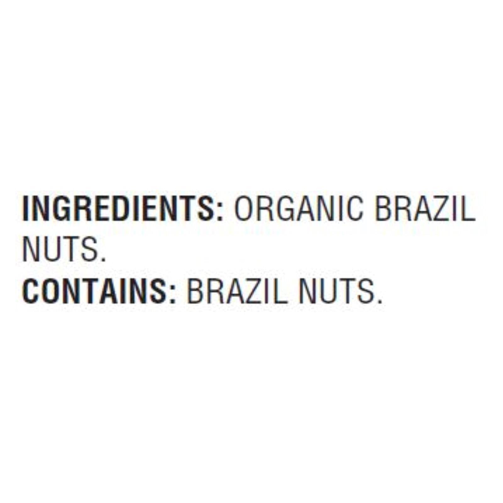 Woodstock Farms Organic Brazil Nut, 8.5 Ounce - 8 per case.