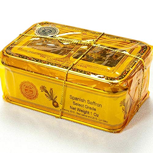 Premium Spanish Saffron Powder - Imported Directly from Spain, Intense Aroma & Color, Resealable Long-Lasting Gourmet Spice - 1 Ounce (28 grams)