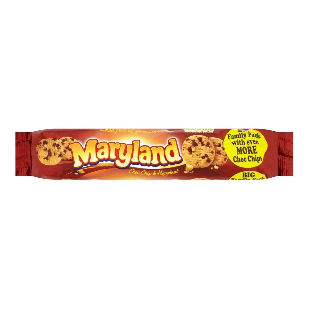 Maryland Choc Chip & Hazelnut Cookies (250g)