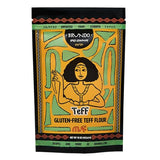Brundo Ethiopian Spice Company | Gluten Free Teff Flour | Hand Picked & Processed Authentic Powdered Ethiopian Teff Grain | Harvested in and Imported