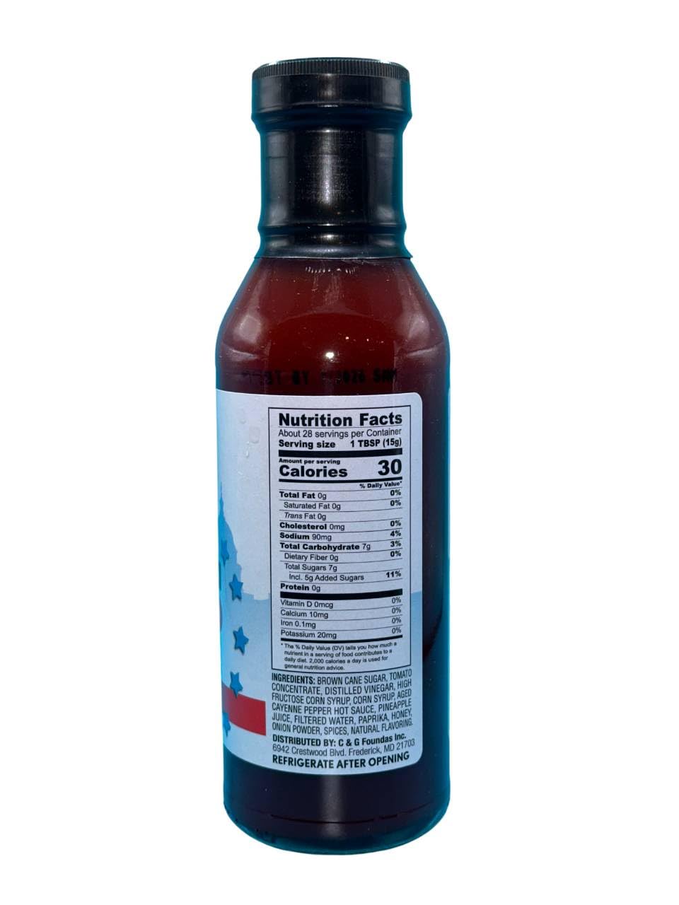Marvin's Mambo Sauce - Sweet & Tangy (15 oz) | Authentic D.C. Style | Great on Wings, Fries, Ribs, Burgers | Dipping, Grilling, Marinating |