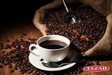 Tazah Coffee with Cardamom 16 oz (454g) Pure Brazilian Ground Coffee, Vacuum Packed - Ideal for Armenian Turkish & Arabic Style Coffee