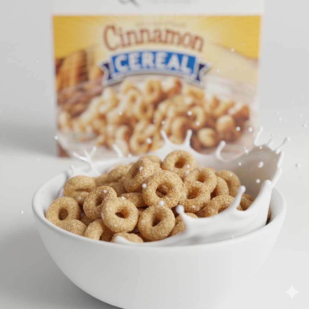 Proteinwise Cinnamon Vanilla Cereal, High Protein, Healthy Cereal, Healthy Diet, Low Carb, Low Calorie, Kosher, 7/Box
