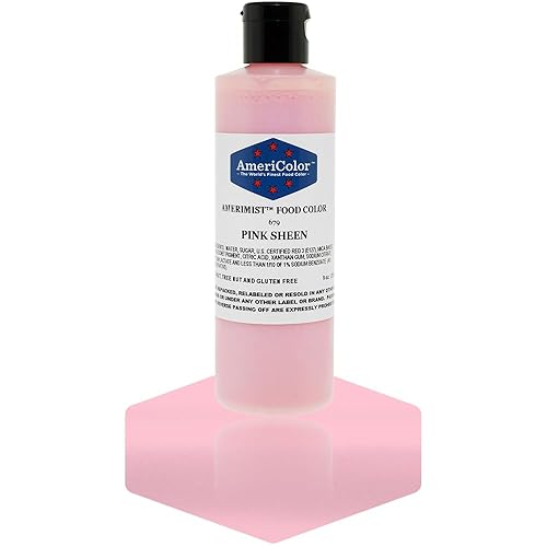 AmeriColor Amerimist Airbrush Color 9 Ounce, Pink Pearl Sheen