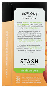 Stash Tea Green Ginger Peach Matcha (Pack of 2)