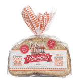 Rudolph's Authentic Poppyseed Bread - Traditional European-Style Loaf - Rich in Natural Poppyseeds - Fresh-Baked Quality - Family Size - 500g (1.1 lb)