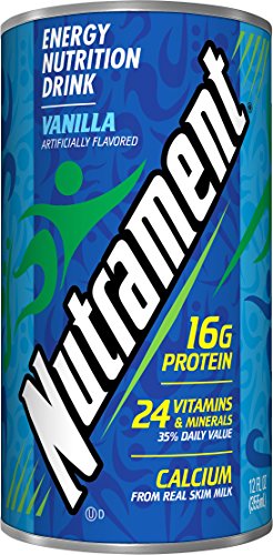 Nutrament Nutritional Drink, Vanilla, 12 Ounce (Pack of 12)