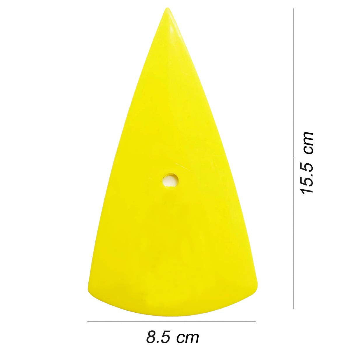 SYTASOO 3PCS Contour Squeegee for Vinyl Wraps & Decals Scraper Triangle Pointed Sharp Bubble Scraper Corner Reach Tools Fine-Edge Detailer Hand Tool